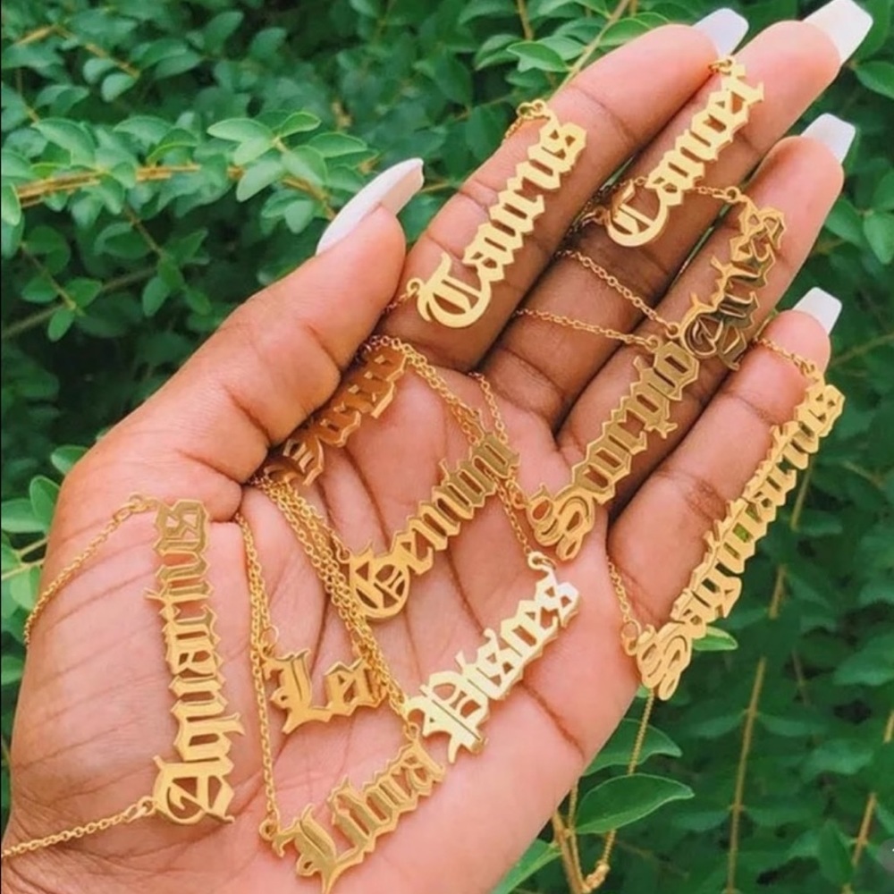 Horoscope Pendant Necklace